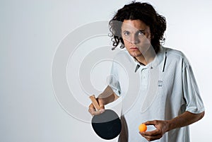 Ping Pong Player - Horizontal