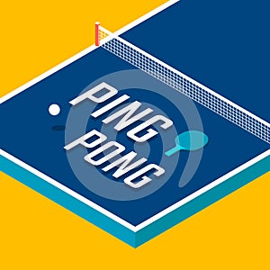 Ping-pong posters design