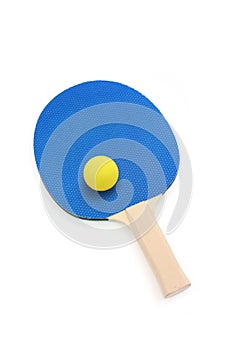 Pingpong paddle and ball