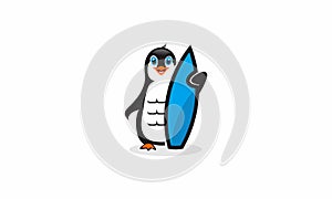 Pinguin logo vector