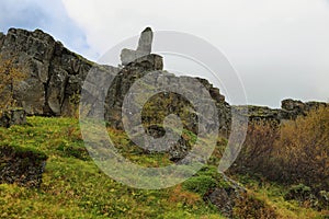 Pingvellir national park in Iceland