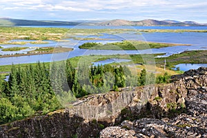 Pingvellir national park in Iceland