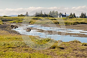 Pingvellir valley - Iceland.