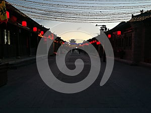 Pingyao Ancient City Dawn