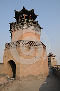 Pingyao City Wall and Kuixin tower