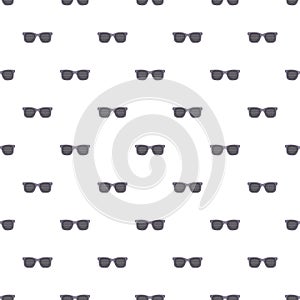 Pinhole glasses pattern, cartoon style