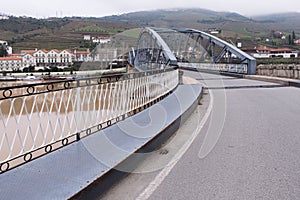 PinhÃÂ£o iron bridge, Douro Valley ,Portugal photo