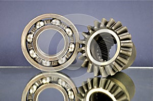 Pinion â€‹and bearing. Spare parts