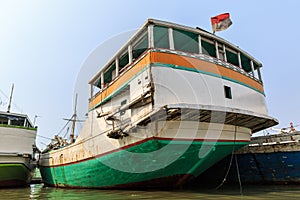 Pinisi vessel in Jakarta