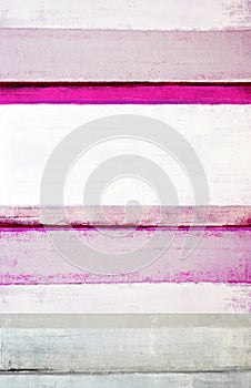 Pink Abstract Art Painting