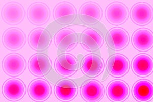 Pink abstract background, circles, gradient
