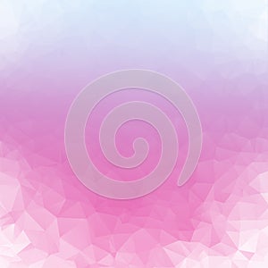 Pink Abstract background polygon colorful background