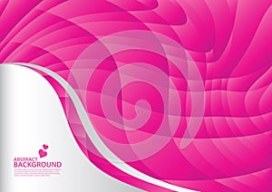 Pink Abstract background, texture design, vector illutration, valentines or wedding background, cover, flyer, advertisement