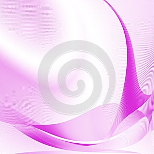 Pink abstract background wave lines texture