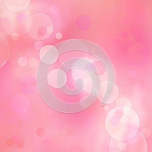 Pink abstract bokeh