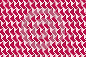 Pink abstract shape blocks seamless pattern
