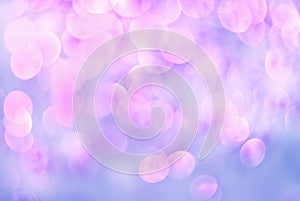 Pink background with bokeh
