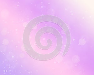 Pink background. Bubbles. Romantic cute kawaii stile. photo