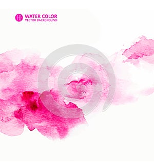 Pink background, pink texture effect, watercolor effect picture effect. photo