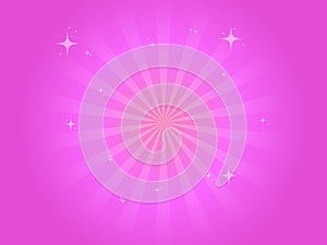 Pink background with stars
