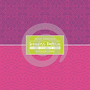 Pink backgrounds with seamless patterns. Ideal for printing photo