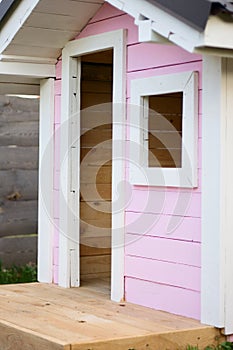 Pink beautiful Baby House