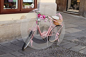 Pink bike