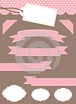 Pink Blog Elements