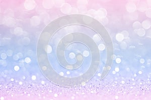 Pink blue, pink bokeh,circle abstract light background,Pink Gold shining lights, sparkling glittering Valentines day,women day or photo