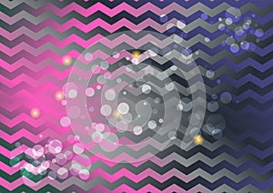 Pink Blue and Grey Abstract Gradient Zig Zag Pattern Background Design