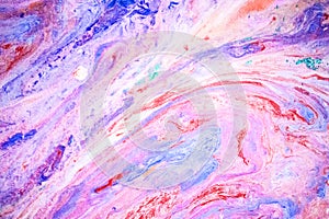 pink and blue liquid abstract paint liquid acrylic and texture art texture