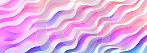 Pink and blue rippled colored waves - GenerativeAI