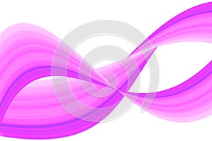 Pink and Blue Wavy Background