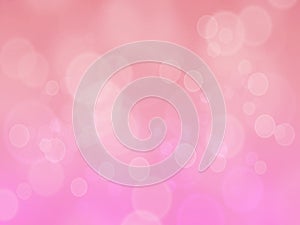 Pink Blur bokeh background