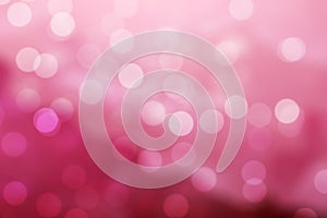 Pink Bokeh Background