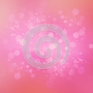 Pink bokeh background