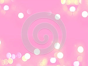 Pink bokeh background. photo