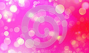 Pink bokeh background perfect for Party, Anniversary, Birthdays, Holiday, Free space for text