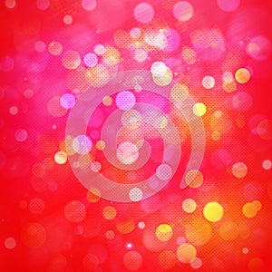 Pink bokeh background perfect for Party, Anniversary, Birthdays, Holiday, Free space for text