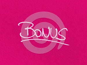 Pink Bonus