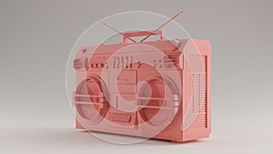 Pink Boombox simple
