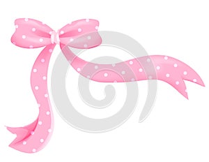 Pink bow