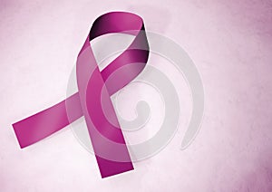 Ružový prsia rakovina povedomia stuha 