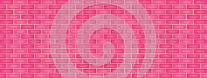 Pink brick wall with lighting abstract background texture wallpaper pattern vector illustration art graphic design modern style