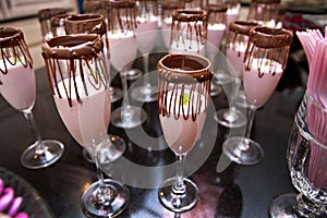 Pink and Brown Party Treats photo
