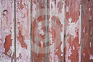 Pink and brown real Wood Texture Background. Vintage and Old.