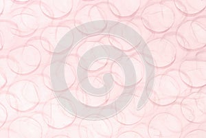 Pink bubble background