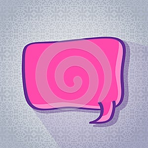 Pink Bubble Chat