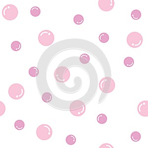 Pink bubbles