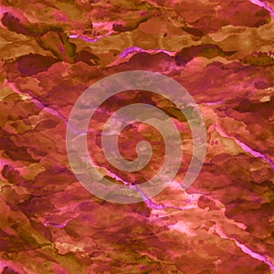 Pink Burgundy Brown Watercolor Paper Background